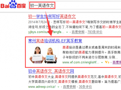 分享一個關于百度搜索結果的奇葩現象