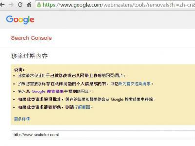 如何刪除或者更新google中收錄的網頁快照信息